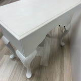 White Solid Wood Table