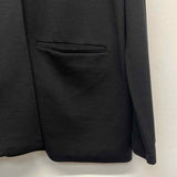 Eileen Fisher Women's Size M Black Solid Blazer Jacket