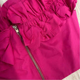 Showpo Size 4- M Women's Fuschia Solid Set Dress