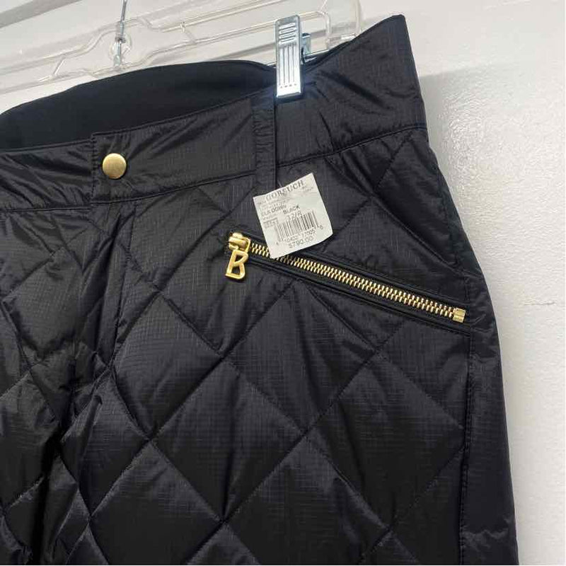 Bogner Size 12-L Women's Black Solid Snow Activewear Pants