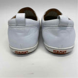 Taos Size 8 Women's White Cut Out Slip On Shoes
