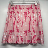 Golftini Size S Women's Pink Pattern Pull On Skort