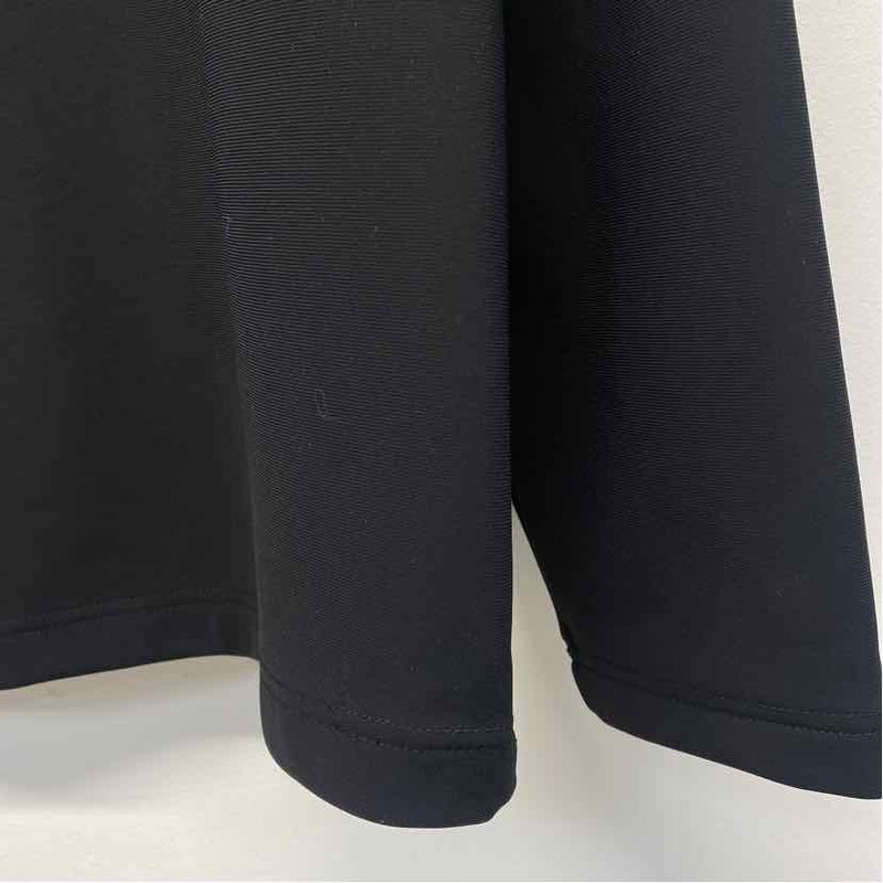 Spyder Women's Size Xl Black Solid Zip Up Jacket