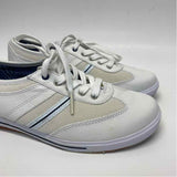 Keds Size 6.5 Women's White Lace Up Sneakers