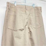 Lululemon Size 31-11 Women's Tan Solid Wide Leg Pants