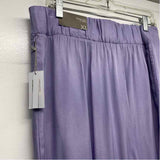 Soft Surroundings Size XL- 16 Women's Lilac Solid Wide Leg Pants