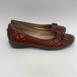 Nurture Size 7 Women's Brown Solid Flats Shoes