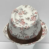 Goorin White-Multi Floral Fedora Hat
