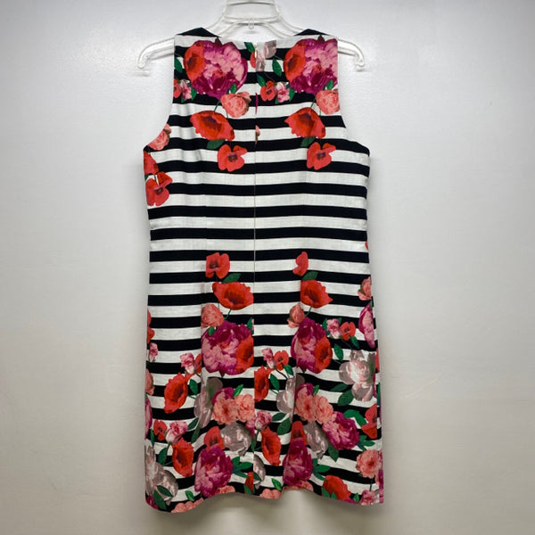 Eliza J Size M-L Women's Multicolor Patchwork Sleeveless Dress