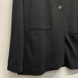 Eileen Fisher Women's Size M Black Solid Blazer Jacket