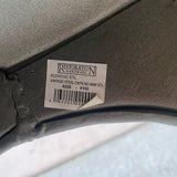 Restoration Hardware Industrial Gray Metal Stool