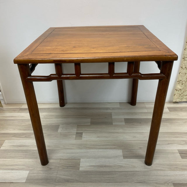 Antique Brown Bamboo  Mahjong/ Huanghuali Table