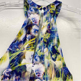 Charlie Jade Size XS Women's Blue-Multi Floral Halter Dress