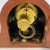 Seth Thomas Mantel Brown Wood Clock