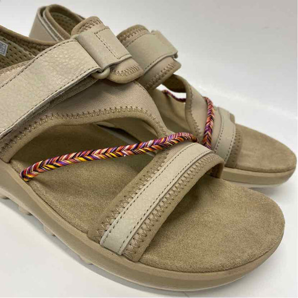 Merrell Size 8 Women's Tan Solid Strappy Sandals