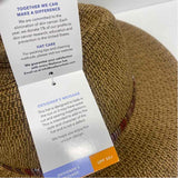 Wallaroo Brown Tweed Fedora Hat