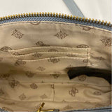 Guess Light Blue Embossed Handbag