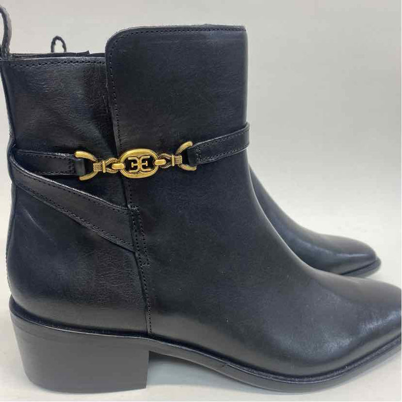San Edelman Size 10.5 Women's Black Solid Ankle Booties
