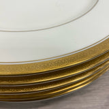 Noritake Ivory-Gold Bone China Plates - Set of 6