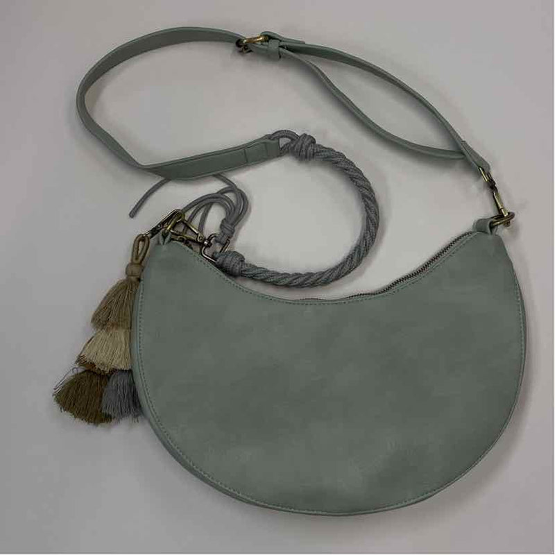 Urban Originals Anthropologie Mint Faux Leather Pebbled Crossbody Handbag