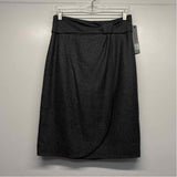 Classiques Entier Size 6 Women's Gray Tweed Pencil Skirt
