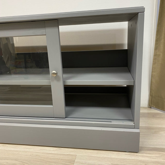 Ikea Gray Wood TV Stand