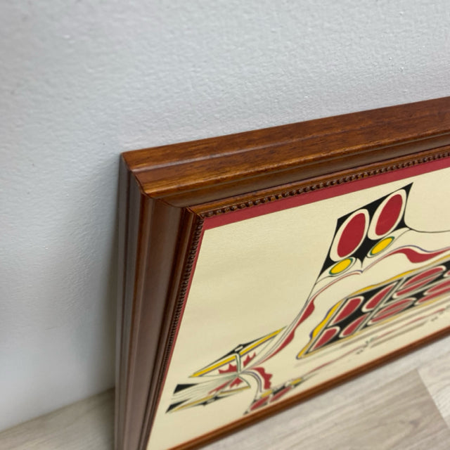 Native American painting by Vic Runnels -Spirit of the Buffal