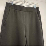 OGL Size M-8 Women's Gray Solid Pull On Pants