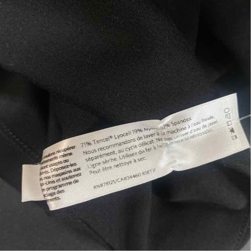 Eileen Fisher Women's Size S Black Solid Zip Mock Neck Jacket