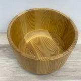 Cracker Barrel Natural Wood Bowl