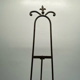 Brown Wrought Iron Easel