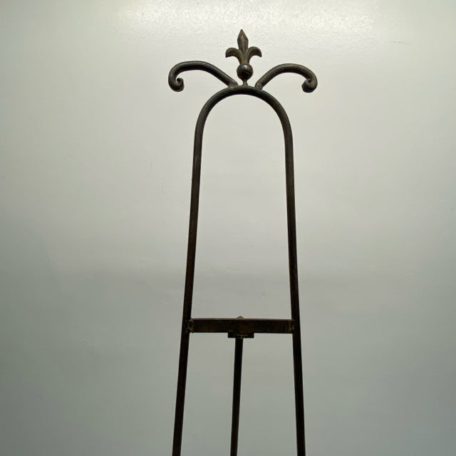 Brown Wrought Iron Easel