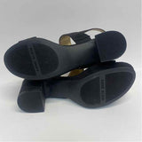 Anne Klein Size 7.5 Women's Black Solid Strappy Sandals