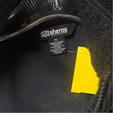 Sherpa Women's Size Xl Black Solid Zip Mock Neck Vest