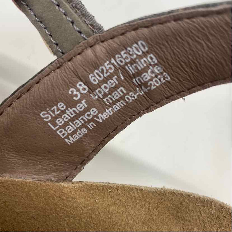 Dansko Size 38-7.5 Women's Tan Solid Slingback Shoes