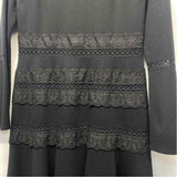 Kobi Halperin Size S Women's Black Solid Fit And Flare Dress