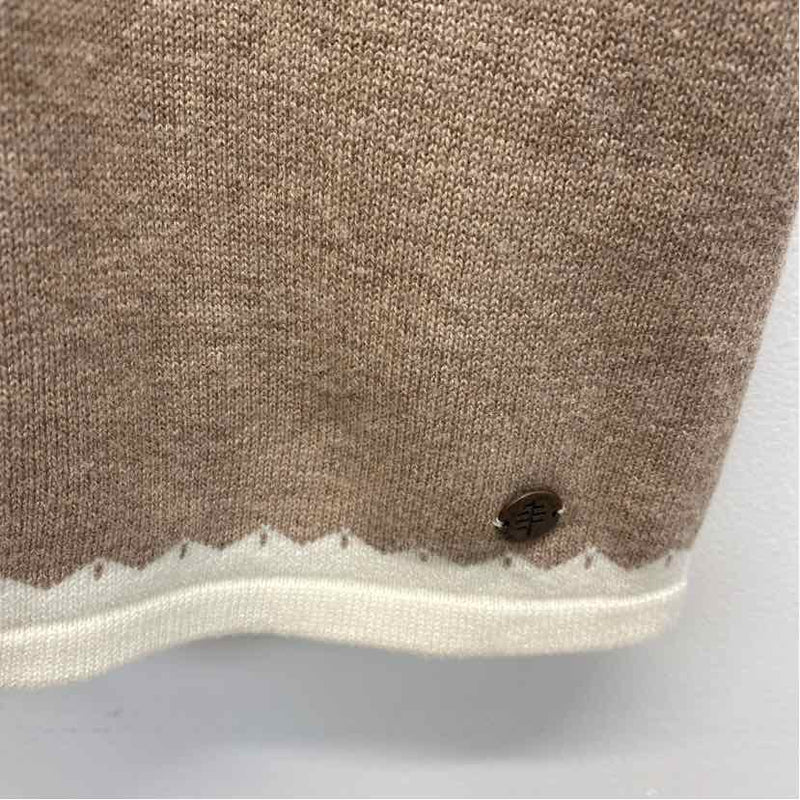 Royal Robbins Size Xl Women's Tan-White Pattern Sweater Dress