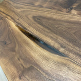 Handmade Brown Walnut Wood Coffee Table