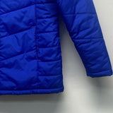 Anthony Richards Women's Size L Blue Solid Puffer Coat