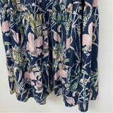 Vineyard Vines Size Xl Women's Blue-Pink Pattern Maxi Dress