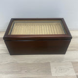 Box Multi-tier fountain pen display case