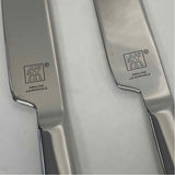 Zwilling J.Z. Henckels Silver Stainless Steel 8-Piece Knife Set w Wood Case