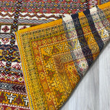 Yellow-Multicolor Wool Rug