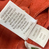 Garnet Hill Size 4-S Women's Coral Solid Pants Jumpsuit