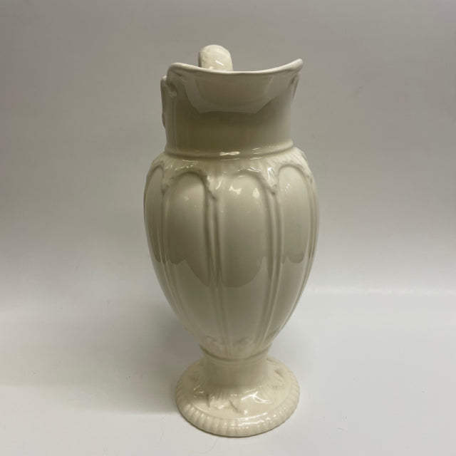 Royal Creamware Ivory Fine China Pitcher