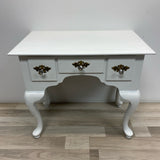 White Solid Wood Table
