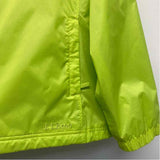LL Bean Women's Size Xl Lime Solid Zip Up/Hoodie Jacket