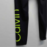 Calvin Klein Performance Size M Women's Black Logo Leggings Activewear Pants