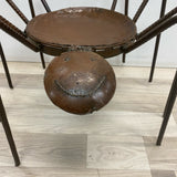 Brown Metal Stand Spider Shape