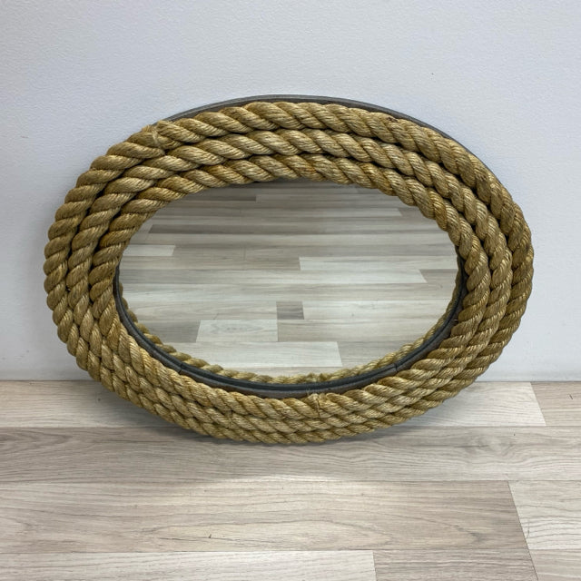 Natural Mirror - Rope Lines Around The Frame – Treasures Upscale ...